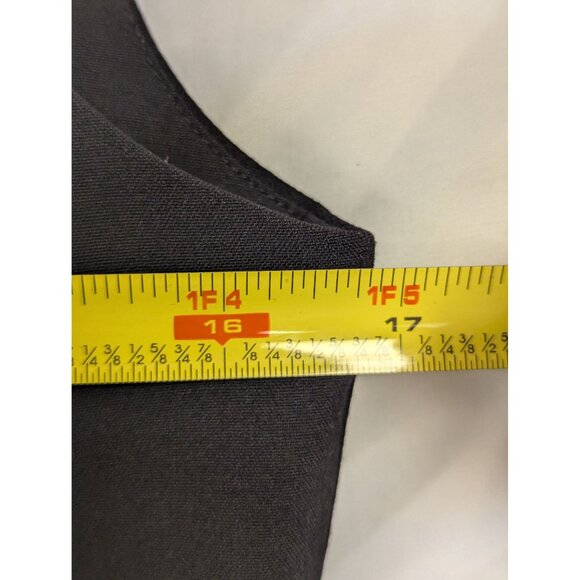 Calvin Klein Womens Sleeveless Colorblock Lace Panel Sheath Dress Size 6 Black & - Picture 4 of 7